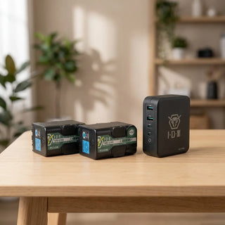 IDX SB-U98 PD Sony 2-Battery Kit with UC-PD2 USB-C 2-Port Charger