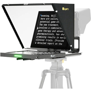 ikan Professional 15" SDI Teleprompter Travel Kit with Widescreen Tally Monitor