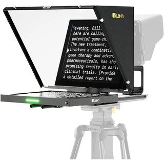 ikan Professional 15" SDI Teleprompter Travel Kit with Widescreen Tally Monitor