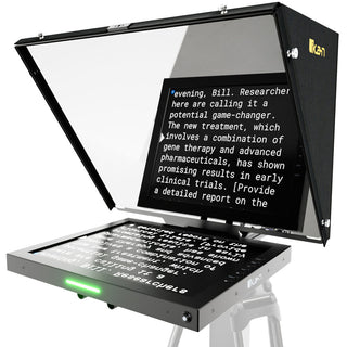 ikan Professional 15" SDI Teleprompter Travel Kit with Widescreen Tally Monitor