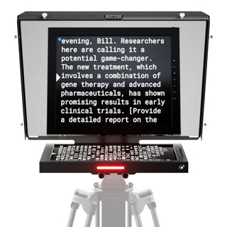 ikan Aura Professional 17" SDI/HDMI Teleprompter with Travel Kit