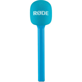 RODE Interview GO Handheld Mic Adapter for Wireless Clip-On Transmitter (Blue)