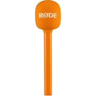 RODE Interview GO Handheld Mic Adapter for Wireless Clip-On Transmitter (Orange)
