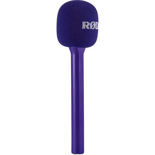 RODE Interview GO Handheld Mic Adapter for Wireless Clip-On Transmitter (Purple)