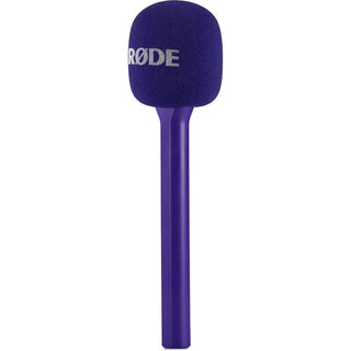 RODE Interview GO Handheld Mic Adapter for Wireless Clip-On Transmitter (Purple)