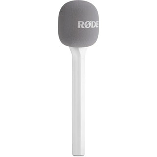 RODE Interview GO Handheld Mic Adapter for Wireless Clip-On Transmitter (White)