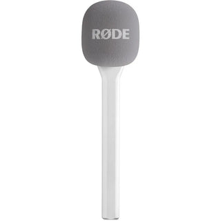 RODE Interview GO Handheld Mic Adapter for Wireless Clip-On Transmitter (White)