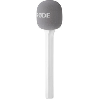 RODE Interview GO Handheld Mic Adapter for Wireless Clip-On Transmitter (White)