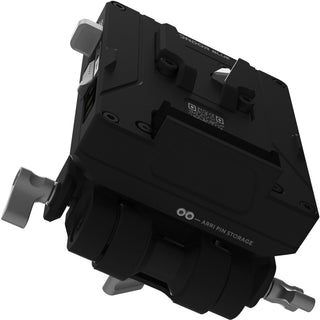 Kondor Blue Pro Battery Plate with Swivelling Rod Block (V-Mount, Raven Black)