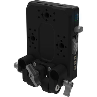 Kondor Blue Pro Battery Plate with Swivelling Rod Block (V-Mount, Raven Black)