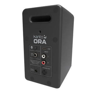 Kanto ORA 100W Powered Reference Desktop Computer Speakers with Bluetooth 5.0 Black Kanto