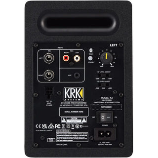KRK Kreate 3 Active Studio Monitor with Bluetooth (Black, Pair)