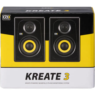 KRK Kreate 3 Active Studio Monitor with Bluetooth (Black, Pair)