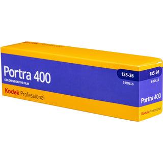 Kodak Professional Portra 400 Color Negative Film (35mm Roll Film, 36 Exposures, 5-Pack)