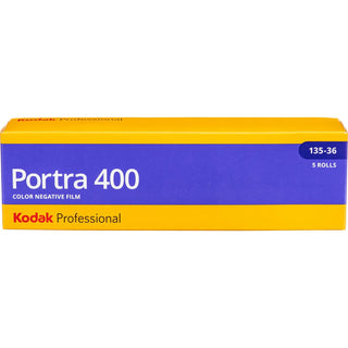 Kodak Professional Portra 400 Color Negative Film (35mm Roll Film, 36 Exposures, 5-Pack)