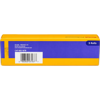 Kodak Professional Portra 400 Color Negative Film (35mm Roll Film, 36 Exposures, 5-Pack)