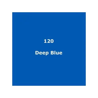 Lee 120 Deep Blue Lighting filter 1.22m X 7.62m Roll
