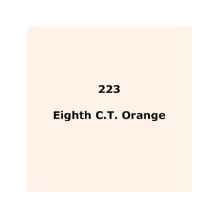 Lee 1/8 Orange 205 (CTO), 1.22mX0.53m Color Correcting Lighting Filter