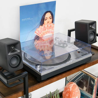 Kanto ORA 100W Powered Reference Desktop Computer Speakers with Bluetooth 5.0 Black Kanto