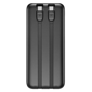 General Brand 10,000mAh Power Bank With Built-In Cables