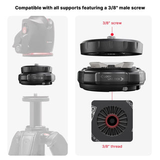 Manfrotto XCHANGE Quick Release System Adapter