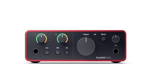 Focusrite Scarlett Solo USB-C Audio Interface (4th Generation)