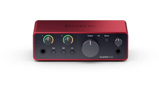 Focusrite Scarlett Solo USB-C Audio Interface (4th Generation)