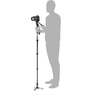 Manfrotto Element MII Video Monopod with Live Fluid Head