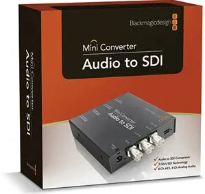 Blackmagic Design Mini Converter Audio to SDI 4K