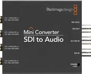 Blackmagic Design Mini Converter SDI to Audio