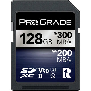 ProGrade Digital 128GB UHS-II V90 SDXC Iridium Memory Card