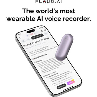PLAUD AI NotePin (Sunset Purple)