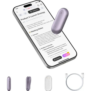 PLAUD AI NotePin (Sunset Purple)