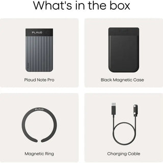 PLAUD AI Plaud Note Pro AI-Powered Transcriber (Black)