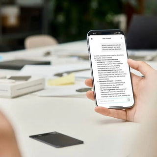 PLAUD AI Plaud Note Pro AI-Powered Transcriber (Silver)