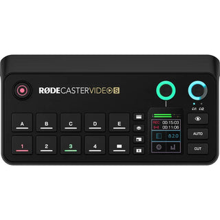 RODE RODECaster Video S All-in-One Audio/Video Console
