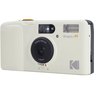 Kodak Snapic A1 35mm Film Camera (Ivory White)