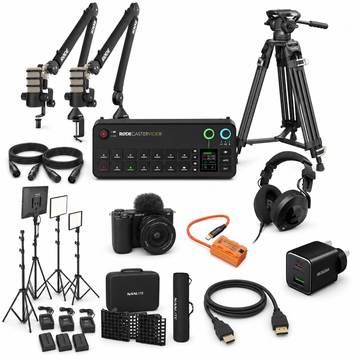 RODE RODECaster Video 2-Camera Podcasting Kit