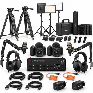 RODE RODECaster Video 2-Camera Podcasting Kit