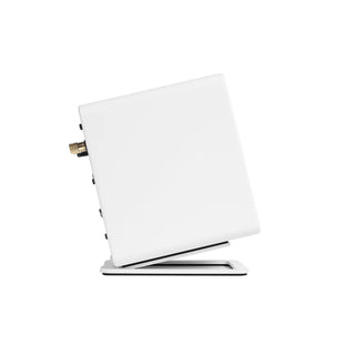 Kanto S2W Angled Desktop Speaker Stands for Small Speakers - Pair, White Kanto