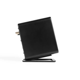 Kanto S2 Angled Desktop Speaker Stands for Small Speakers - Pair, Black Kanto