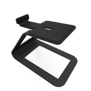 Kanto SE4 Elevated Desktop Speaker Stands for Midsize Speakers - Pair, Black Kanto