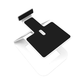 Kanto SE6W Elevated Desktop Speaker Stands for Large Speakers - Pair, White Kanto