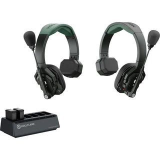 Hollyland Solidcom SE Pro 2S 2-Person Full-Duplex Single-Ear Headset Intercom System