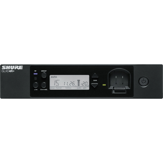 Shure GLXD24R+ Dual-Band Wireless Vocal Rack System with SM58 Microphone