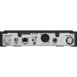 Shure SLXD24/B58 Digital Wireless Handheld Microphone System with Beta 58A Capsule (H58: 520 to 606 MHz)
