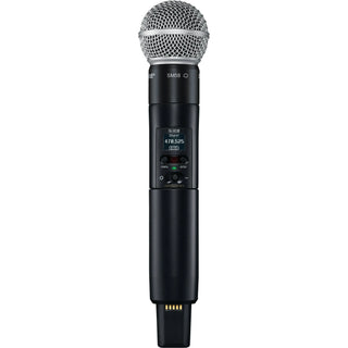 Shure SLXD2/SM58 Digital Handheld Wireless Microphone Transmitter with SM58 Capsule (L51: 632-696MHz)