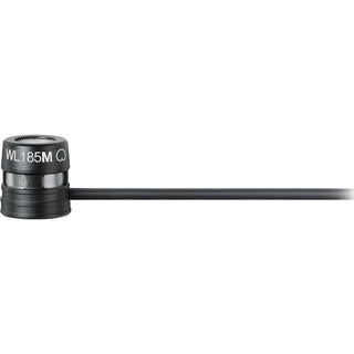 Shure WL185m Low-Profile Cardioid Lavalier Microphone with TA4F Connector (Black)