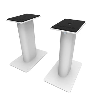Kanto SP9W 9" Tall Universal Desktop Speaker Stand - Pair, White Kanto
