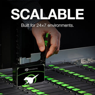 Seagate 12TB Exos X24 7200 rpm SATA III 6 Gb/s 3.5" Internal HDD